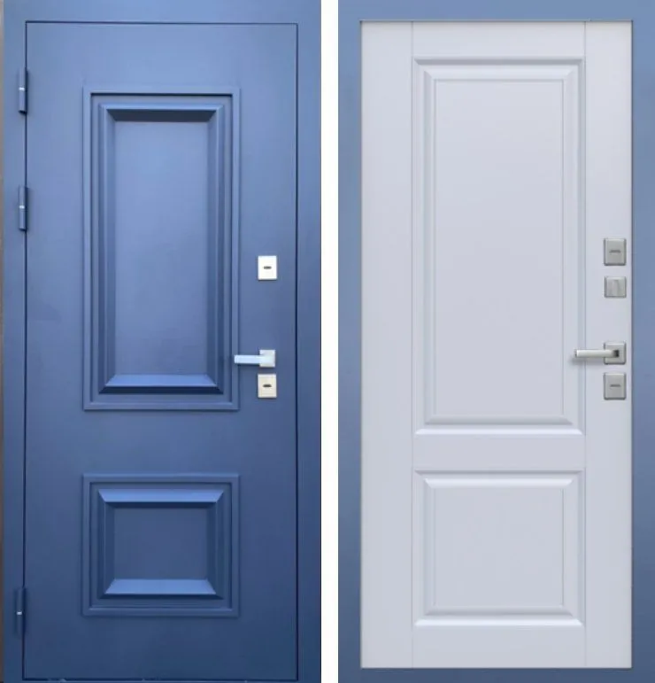 Дверь MXD ТЕРМО ТИТУЛ « ТТ » муар серый RAL 7024 DIS007171